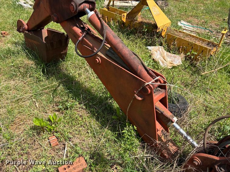 image for item EF1053 Charles Machine Works Backhoe Attachment A420 backhoe attachment