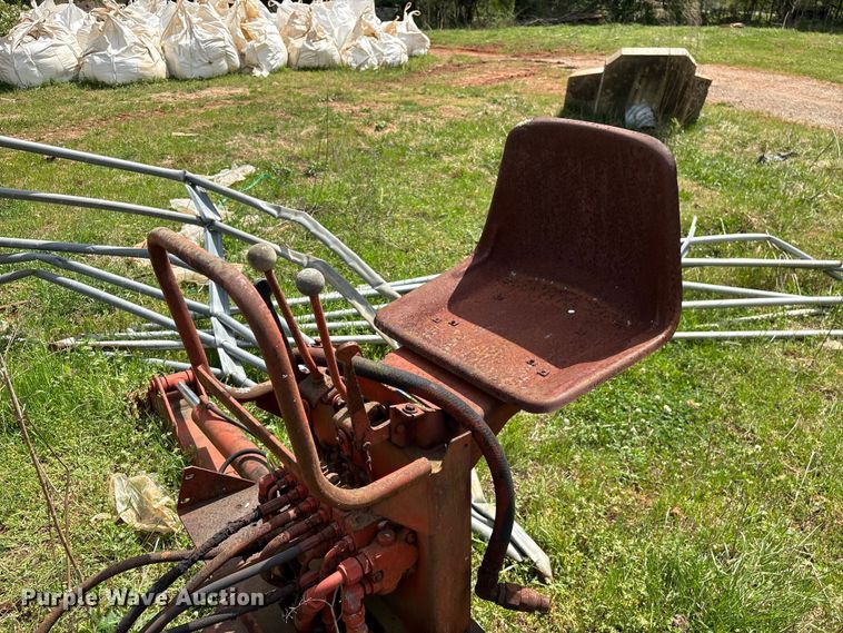 image for item EF1053 Charles Machine Works Backhoe Attachment A420 backhoe attachment