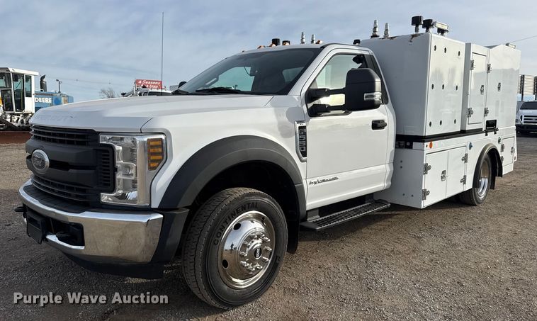 image for item EG1902 2018 Ford F550 Super Duty XL utility / service truck