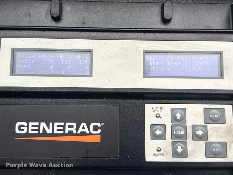 image for item EG2159 2014 Generac generator
