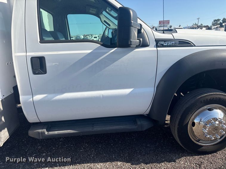 image for item EG8906 2016 Ford F450 Super Duty XL flatbed truck