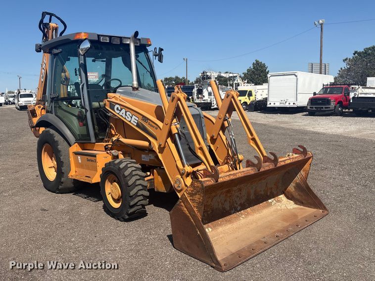 image for item EG8915 2010 Case 580 Super M backhoe