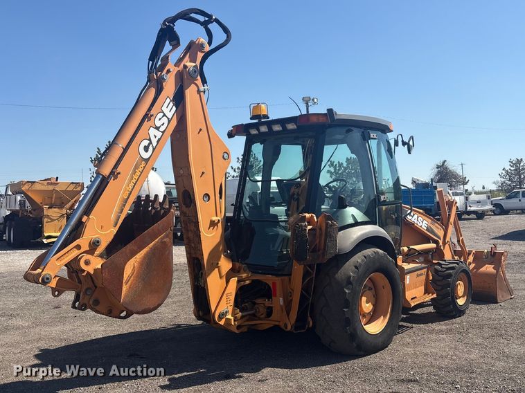 image for item EG8915 2010 Case 580 Super M backhoe
