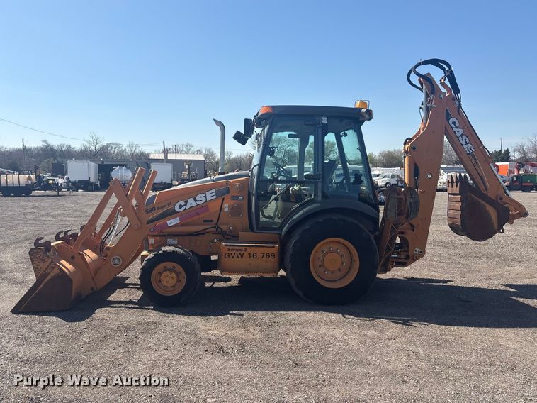 image for item EG8915 2010 Case 580 Super M backhoe
