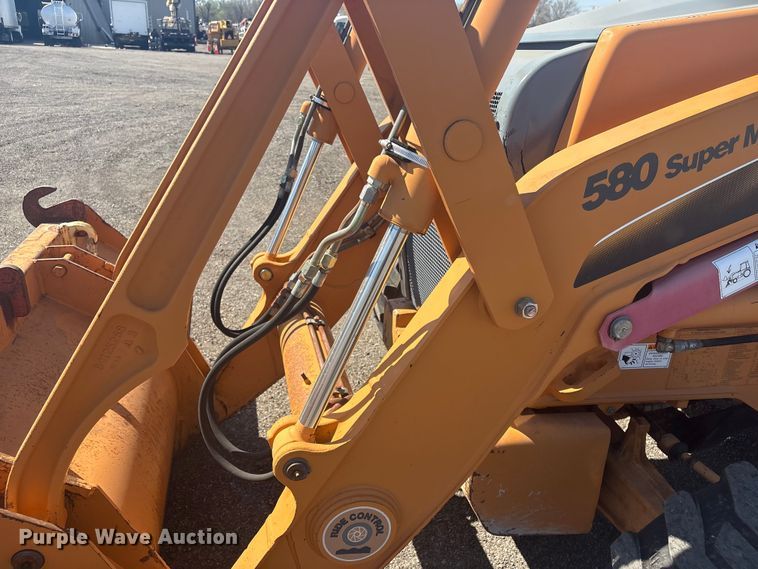 image for item EG8915 2010 Case 580 Super M backhoe