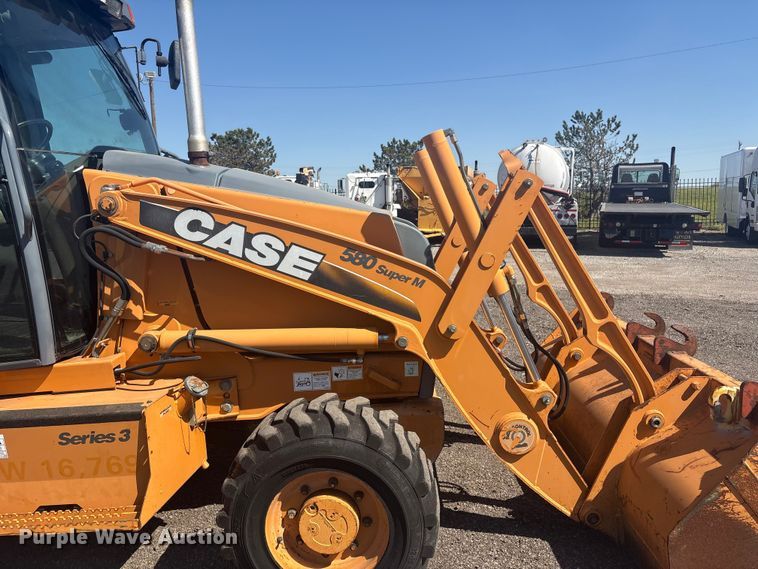 image for item EG8915 2010 Case 580 Super M backhoe