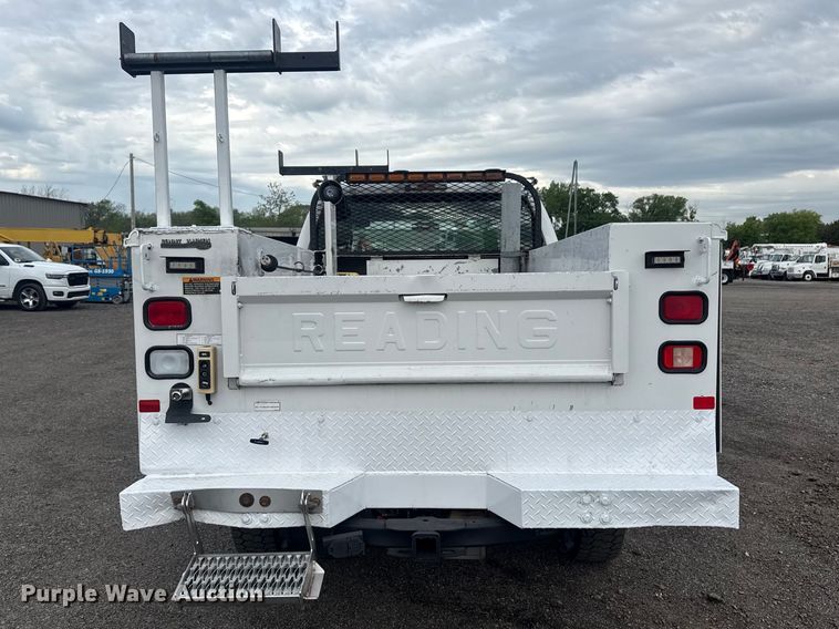 image for item EG8968 2015 Ford F250 Super Duty Ext. Cab utility bed pickup truck