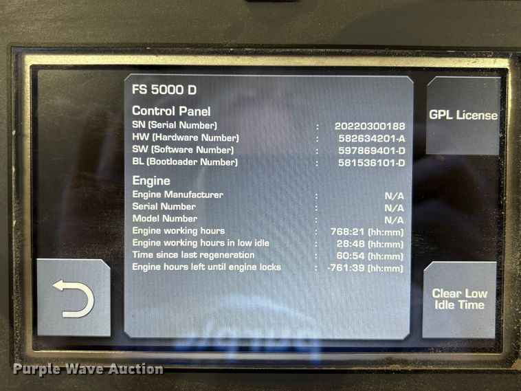 image for item EI5778 2014 Husqvarna FS5000D T4 26