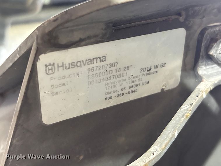 image for item EI5778 2014 Husqvarna FS5000D T4 26