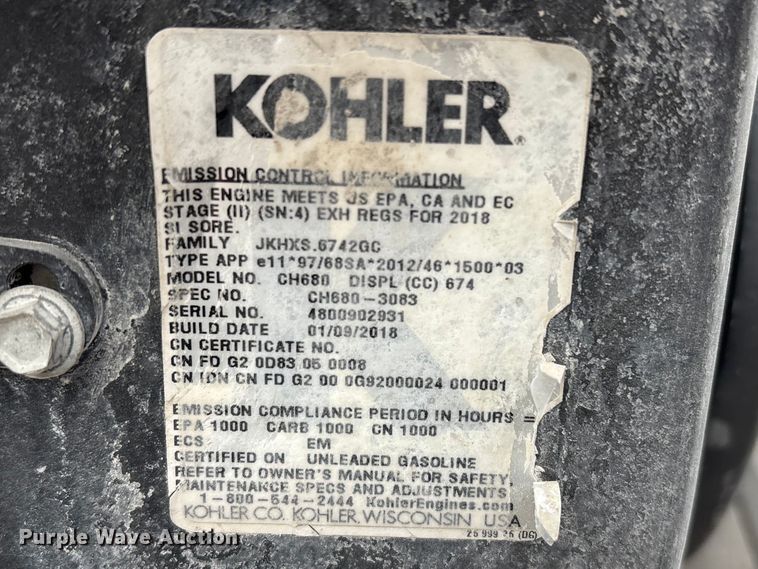 image for item EI5779 2018 Husqvarna Soff Cut 4200 concrete saw