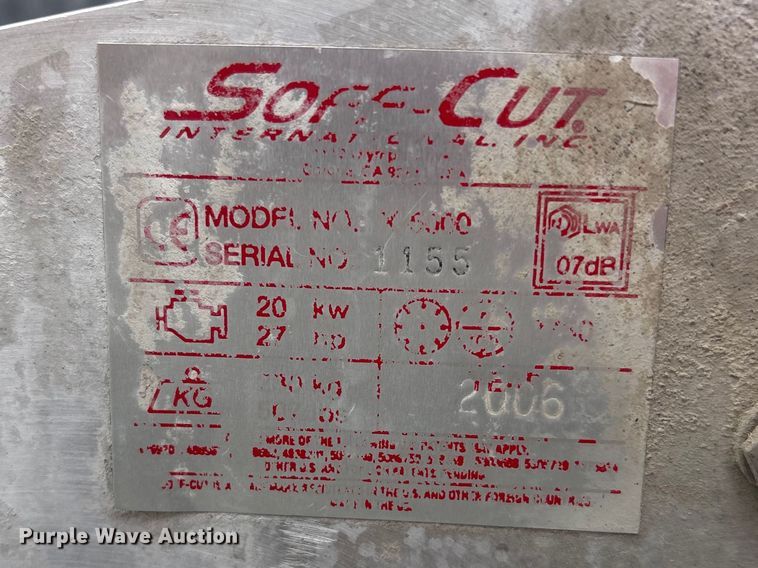 image for item EI5782 2006 Soffcut X5000 concrete saw