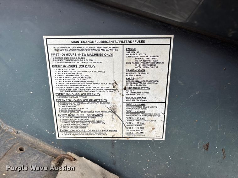 image for item EO4142 Gehl RS8-42 telehandler