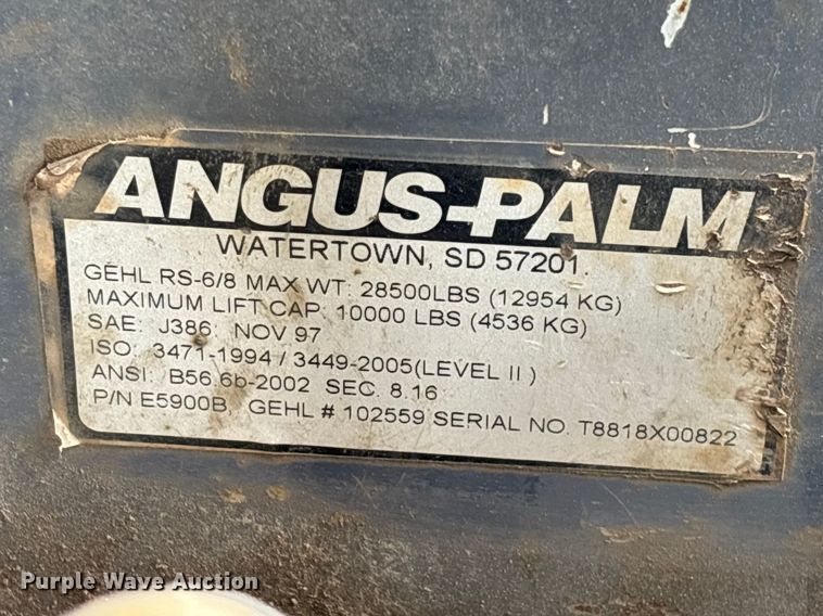 image for item EO4142 Gehl RS8-42 telehandler