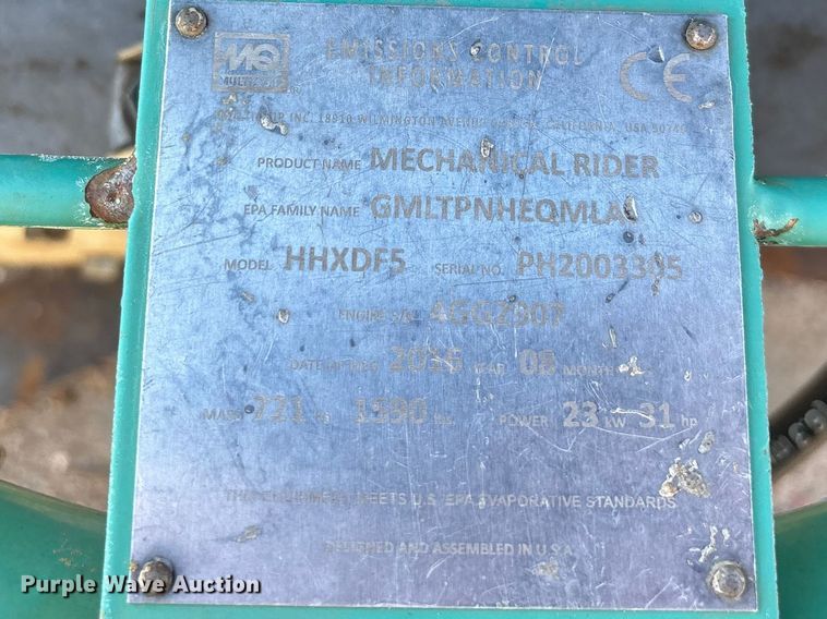 image for item EO4143 Whiteman HHXDF5 power trowel