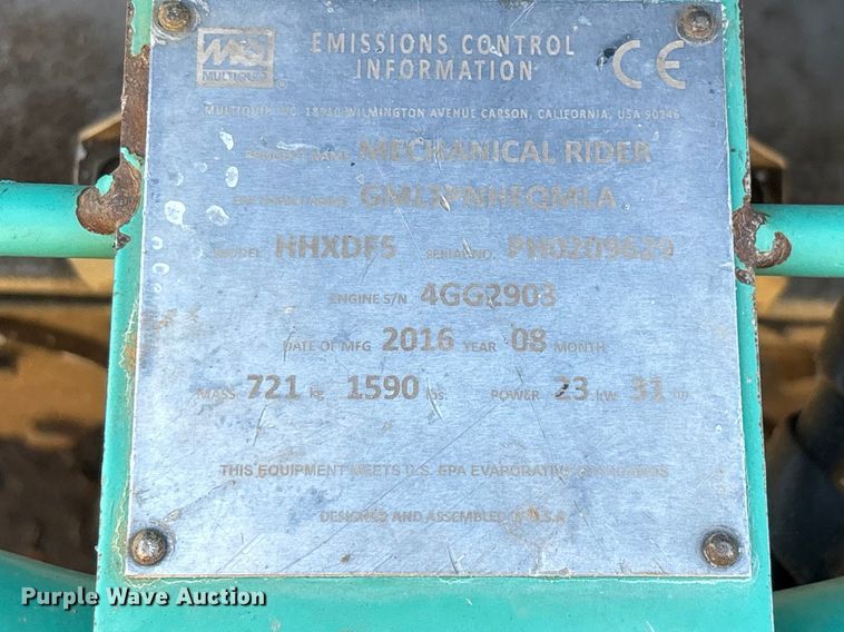 image for item EO4144 Whiteman HHXDF5 power trowel