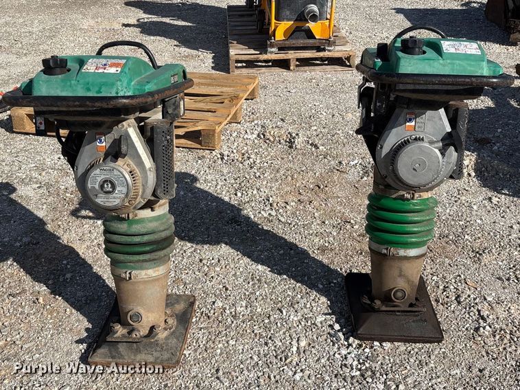 image for item EO4157 (2) Wacker BS600 plate compactors
