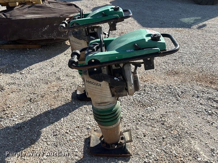 image for item EO4157 (2) Wacker BS600 plate compactors