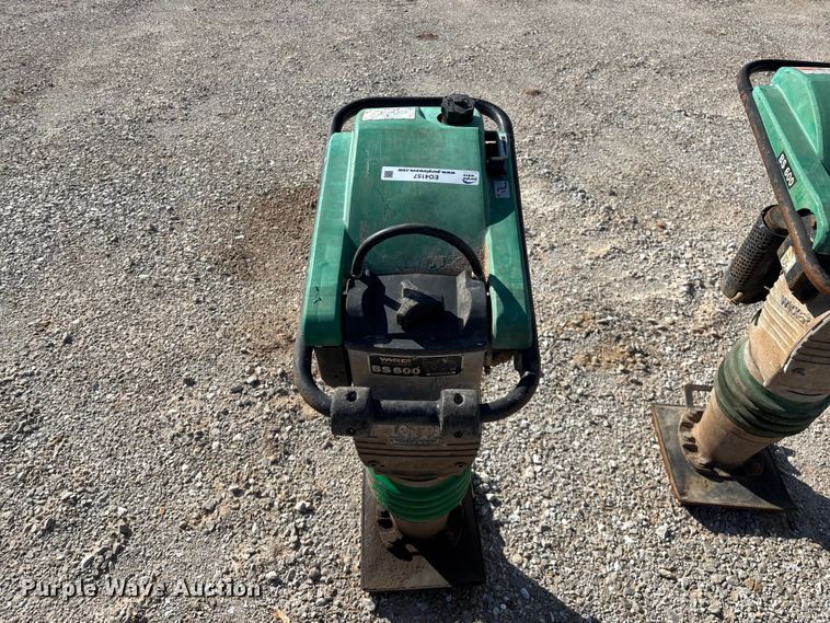image for item EO4157 (2) Wacker BS600 plate compactors