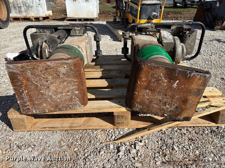 image for item EO4157 (2) Wacker BS600 plate compactors