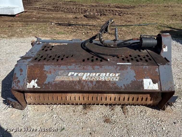 image for item EO4159 FFC Preparator skid steer power rake