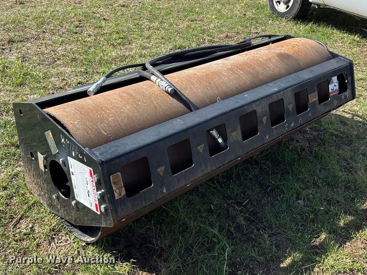 image for item EO4161 Mower King SSVR72 skid steer vibratory roller