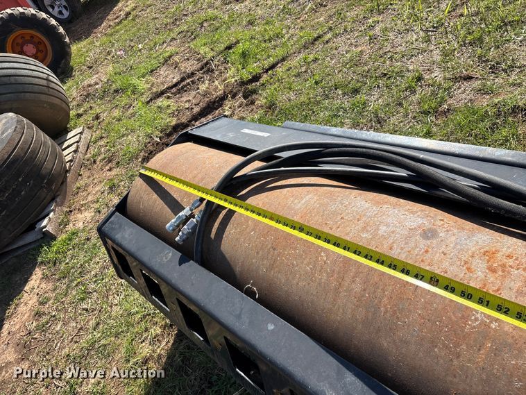 image for item EO4161 Mower King SSVR72 skid steer vibratory roller