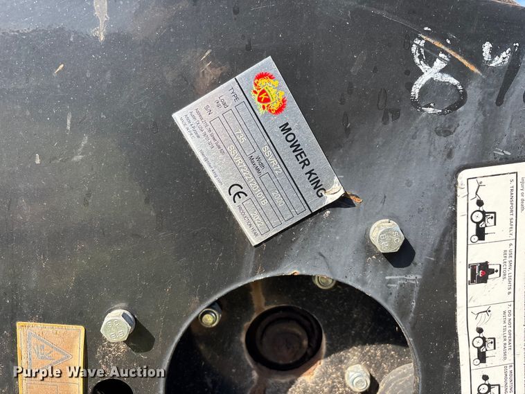 image for item EO4161 Mower King SSVR72 skid steer vibratory roller