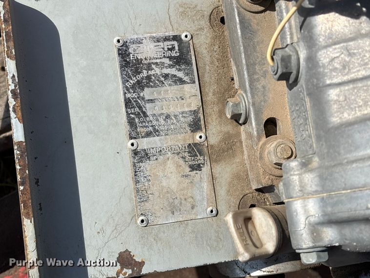 image for item EO4162 Allen 446 Razorback Walker power trowel