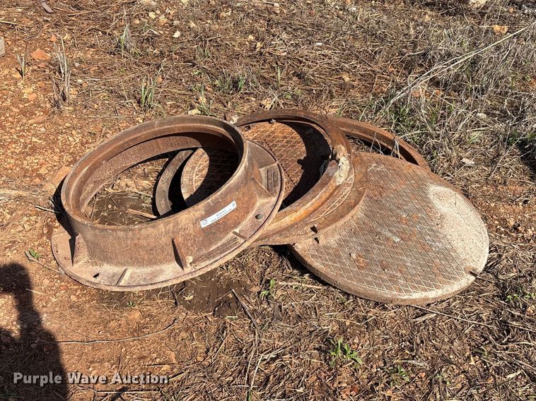 image for item EO4163 (2) man hole covers