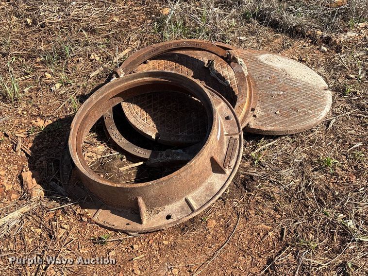 image for item EO4163 (2) man hole covers