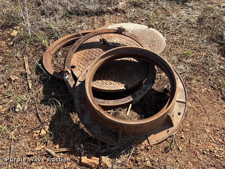 image for item EO4163 (2) man hole covers