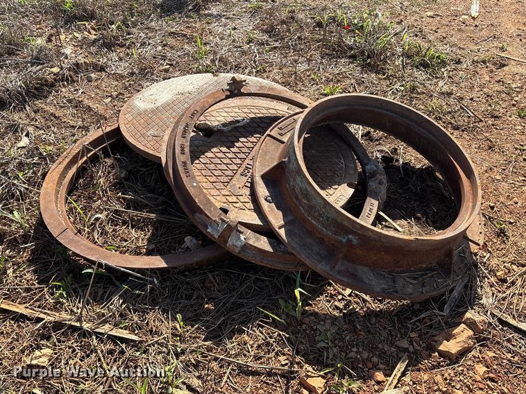 image for item EO4163 (2) man hole covers