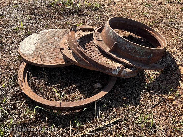 image for item EO4163 (2) man hole covers