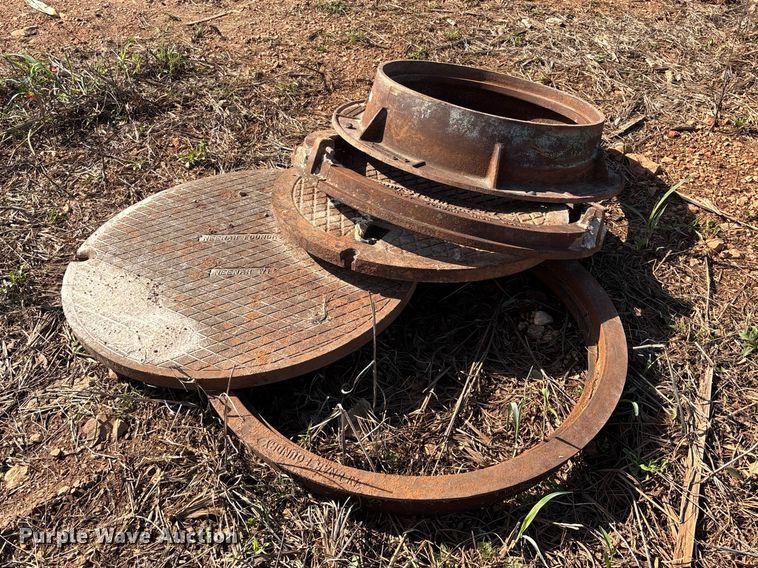 image for item EO4163 (2) man hole covers