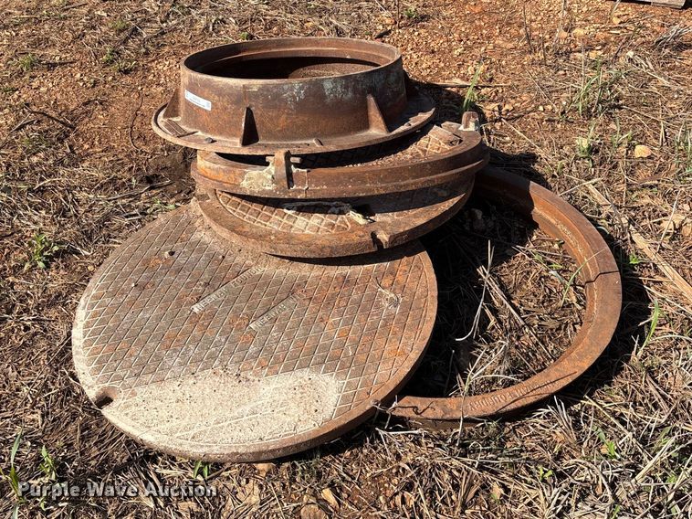 image for item EO4163 (2) man hole covers