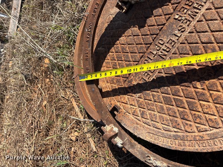 image for item EO4163 (2) man hole covers