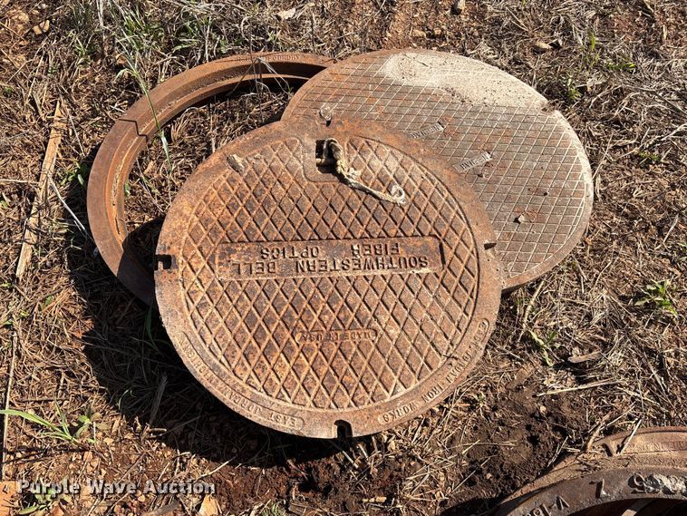 image for item EO4163 (2) man hole covers