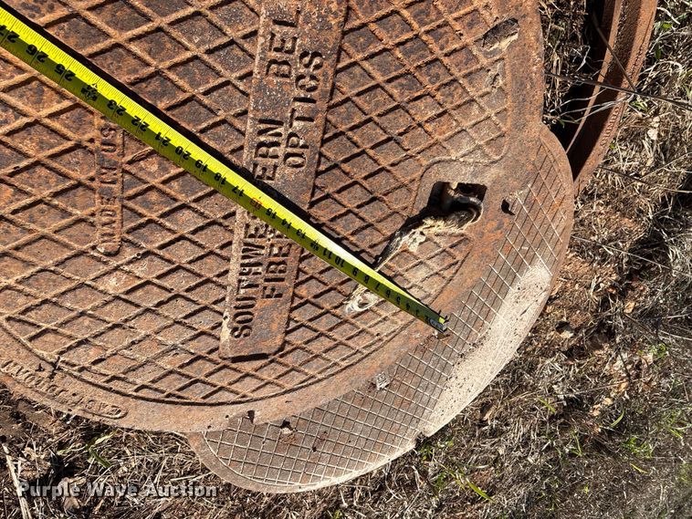 image for item EO4163 (2) man hole covers