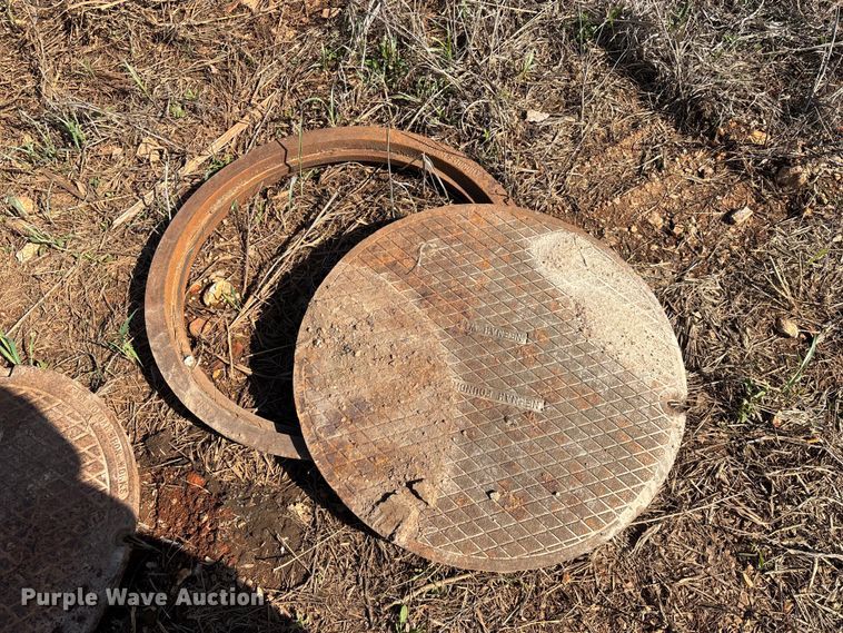 image for item EO4163 (2) man hole covers