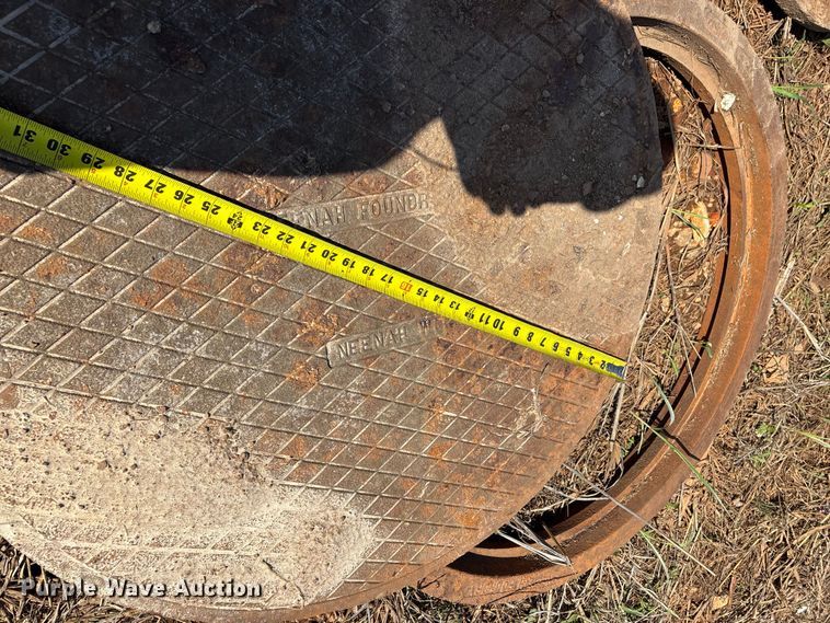 image for item EO4163 (2) man hole covers