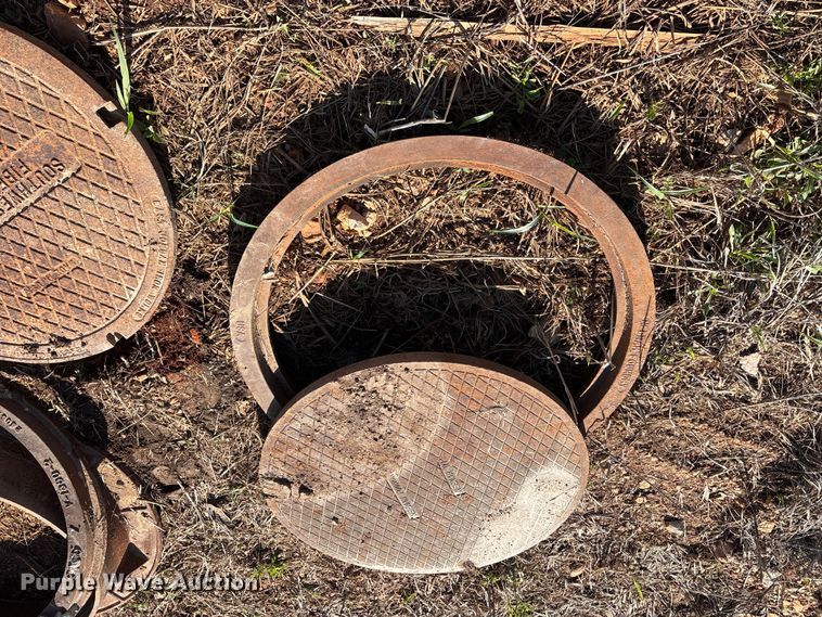 image for item EO4163 (2) man hole covers