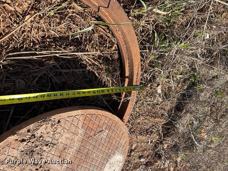image for item EO4163 (2) man hole covers
