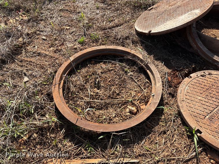 image for item EO4163 (2) man hole covers