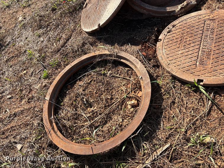 image for item EO4163 (2) man hole covers