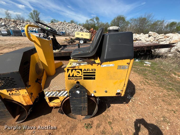 image for item EO4167 MultiQuip AR-13 G double drum roller