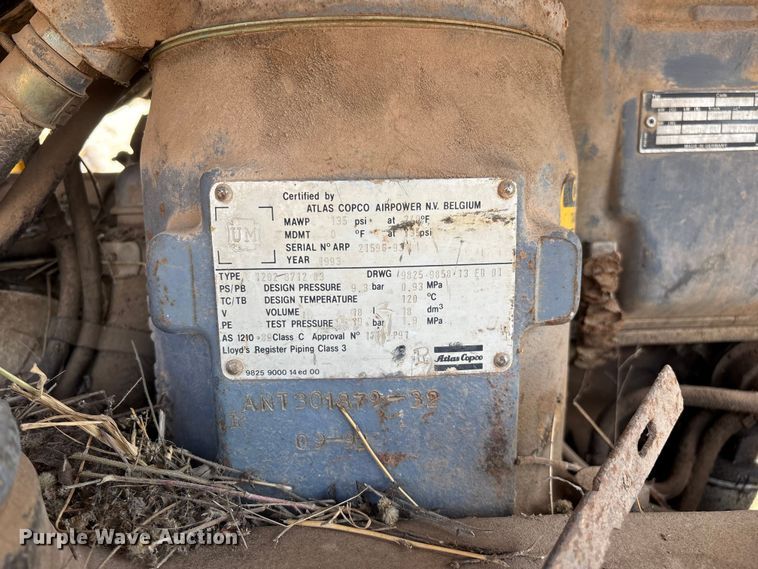 image for item EO4170 Atlas Copco XAS 65 DD air compressor