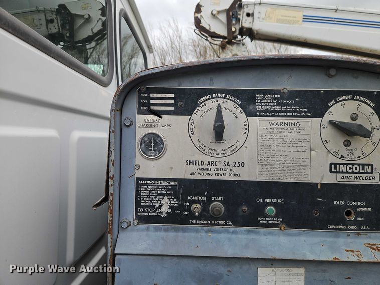 image for item EO7202 2001 Sterling Acterra utility / service truck