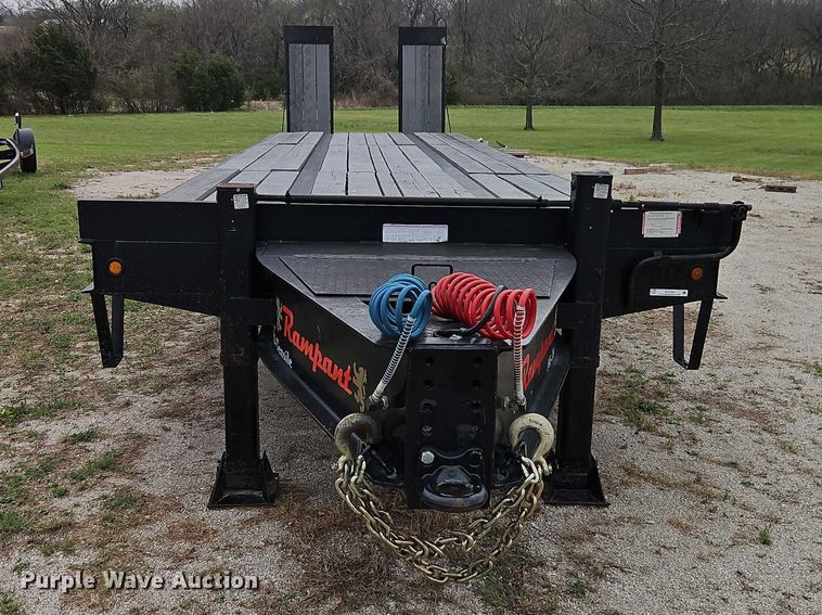 image for item EO7203 2019 Rampart PTD20 equipment trailer