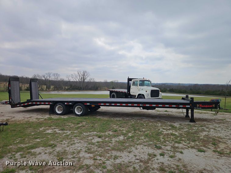image for item EO7203 2019 Rampart PTD20 equipment trailer