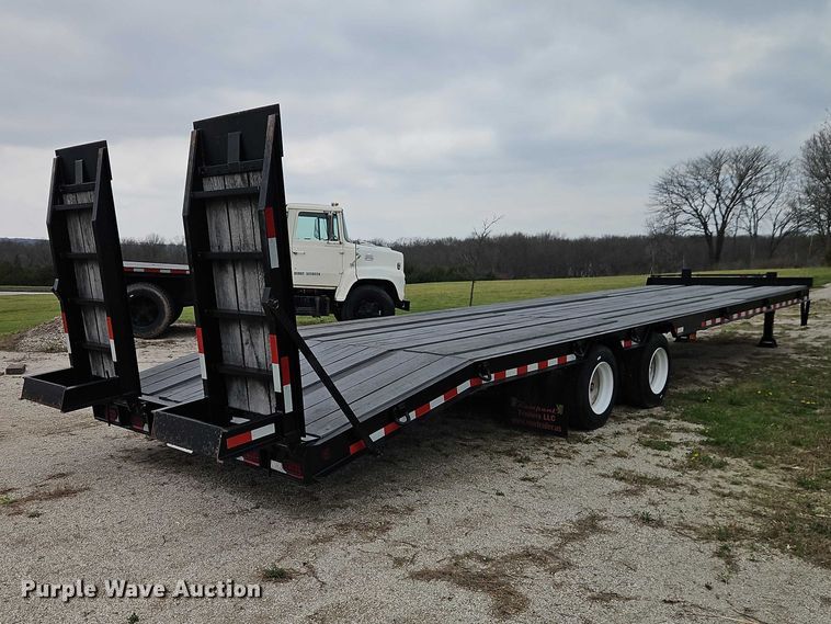 image for item EO7203 2019 Rampart PTD20 equipment trailer